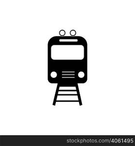 train logo icon vector design template