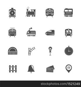 Train Transport Icons