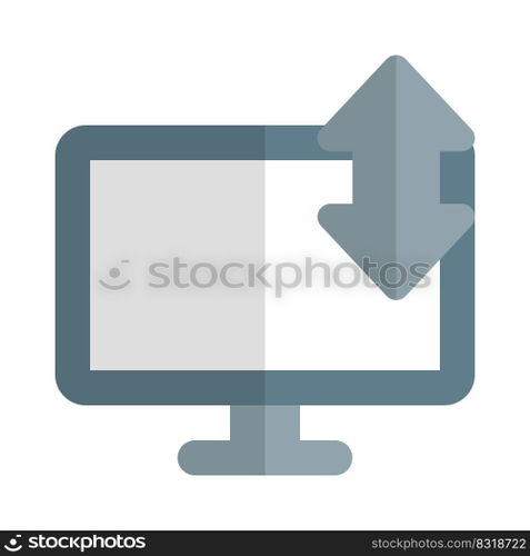 Transferring data between devices using a PC.