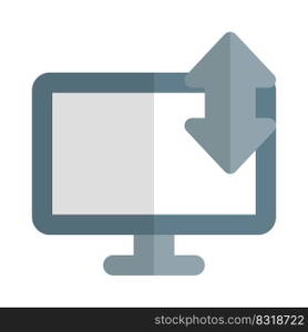 Transferring data between devices using a PC.