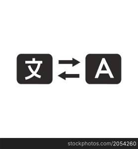 translate icon vector design illustration
