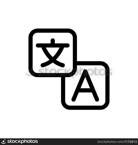 Translator signage icon