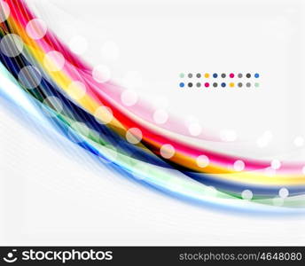 Translucent wave on white background. Translucent wave on white background. Modern business abstract template for your message