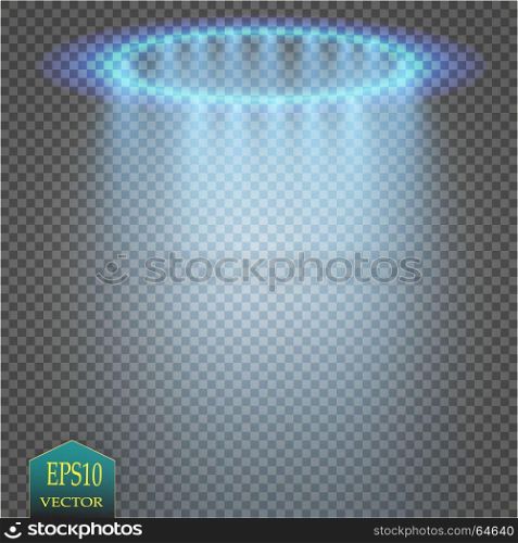 Transparent blue ligthy effects on a transparent background. Spotlights, flare, explosion and stars.. Transparent blue ligthy effects on a transparent background. Spotlights, flare, explosion and stars. Vector