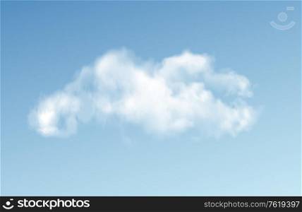 Transparent clouds isolated on blue background. Real transparency effect. Vector illustration EPS10. Transparent clouds isolated on blue background. Real transparency effect. Vector illustration