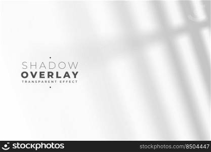 transparent shadow effect of windowpane