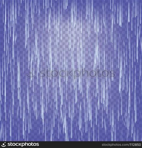 Transparent Waterfall Vector. Abstract Falling Water Texture. Nature Or Artificial Blue Water Drops Wall. Checkered Background. EPS 10 Stock Illustration. Transparent Waterfall Vector. Abstract Falling Water Texture. Nature Or Artificial Blue Water Drops Wall. Checkered Background. EPS 10 Stock