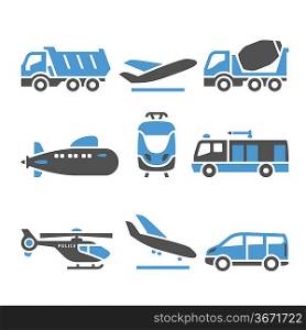 Transport Icons - A set of eleventh