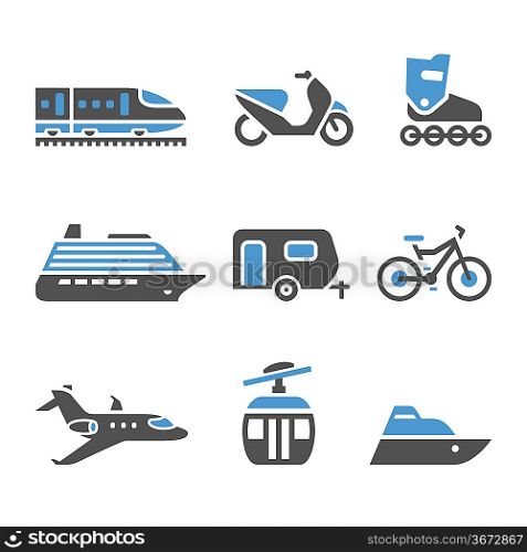 Transport Icons - A set of fifth