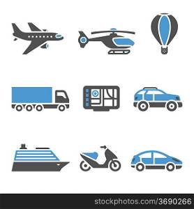 Transport Icons - A set of second