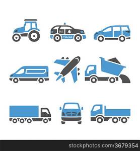 Transport Icons - A set of twelfth