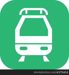 Transport Train icon sign design