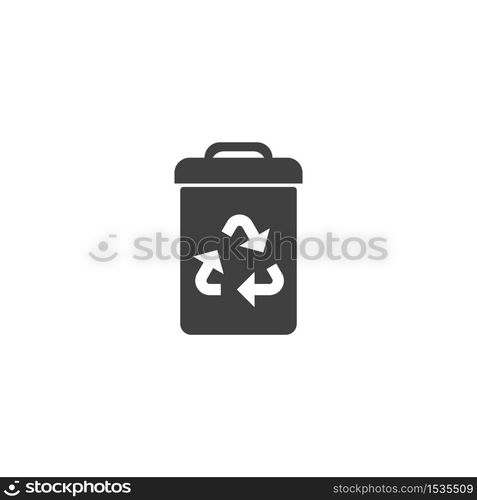 Trash icons vector illustration design template