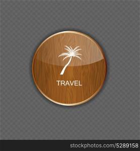 Travel application icons vector illustration