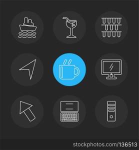 travel , celebration , summer , directions , coffee , toffee , candy , medal , play , internet,  downloading , ic , icon, vector, design,  flat,  collection, style, creative,  icons