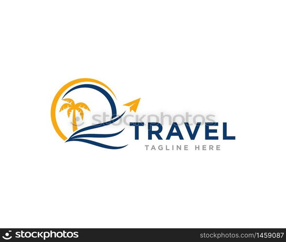 Travel Logo Icon Design Vector