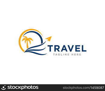 Travel Logo Icon Design Vector