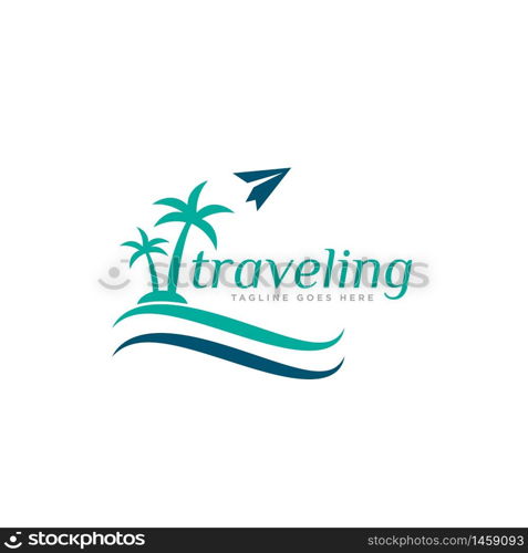 Travel Logo Icon Design Vector