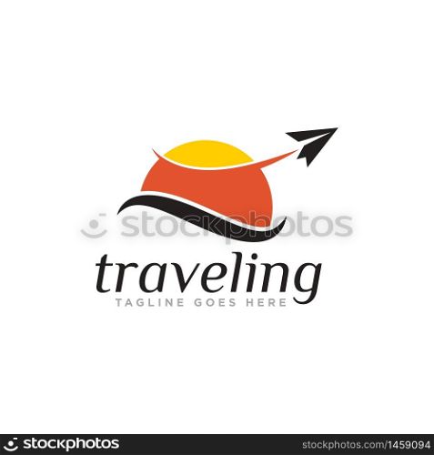 Travel Logo Icon Design Vector