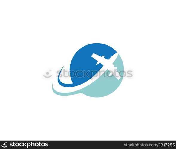 Travel logo template vector icon illustration design