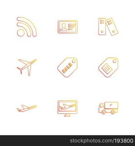 travel , money , shopping , destination , navigation , search , document , car , bus , plane , code , network , seo , sale , tag , discount , icon, vector, design,  flat,  collection, style, creative,  icons