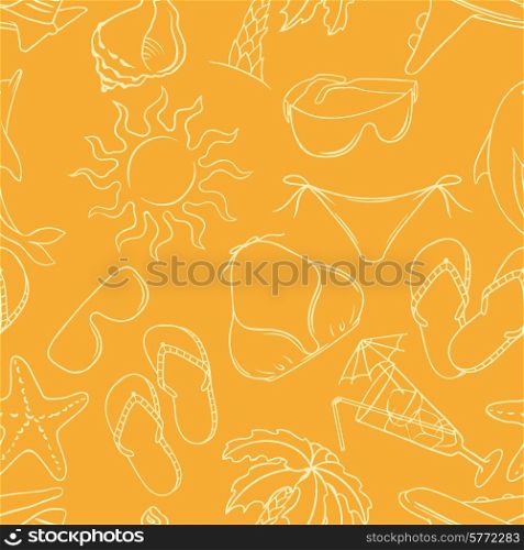 Travel seamless pattern vector collor Illustration.. Travel seamless pattern vector collor Illustration