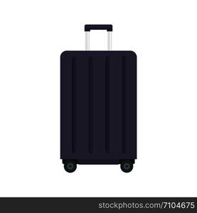 Travel wheels bag icon. Flat illustration of travel wheels bag vector icon for web design. Travel wheels bag icon, flat style