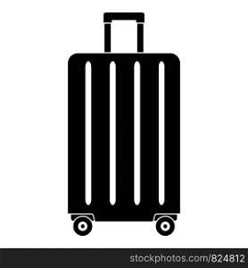 Travel wheels bag icon. Simple illustration of travel wheels bag vector icon for web design isolated on white background. Travel wheels bag icon, simple style