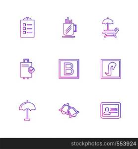 travelling, summer , vications , bag , torch , beer , drinks , bell , transportation , icon, vector, design, flat, collection, style, creative, icons,