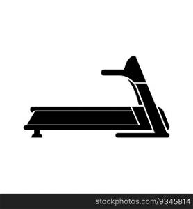 Treadmill machine vector icon illustration design