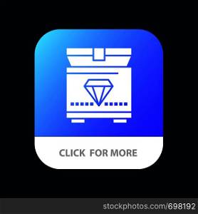 Treasure, Chest, Gaming Mobile App Icon Design