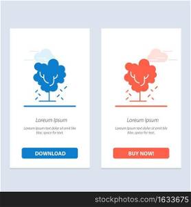Tree, Apple, Apple Tree, Nature, Spring  Blue and Red Download and Buy Now web Widget Card Template