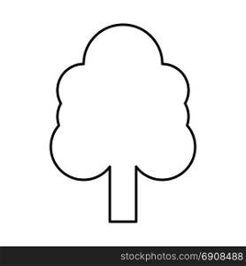 Tree black icon .