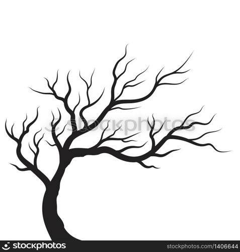 tree branch vector ilustration design template