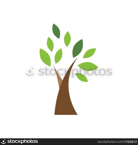 Tree icon design template vector isolated illustration