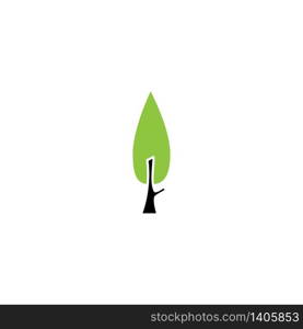 Tree icon, illustration design for website