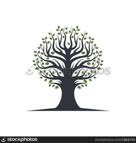 Tree icon logo template vector icon design