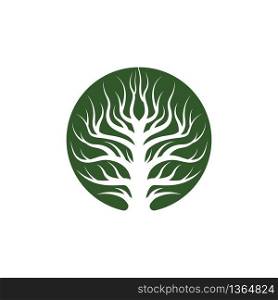 Tree icon logo template vector icon design