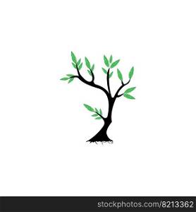 Tree  icon logo, vector design illustration 
