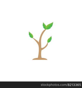 Tree  icon logo, vector design illustration 