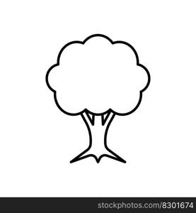 Tree icon vector design template