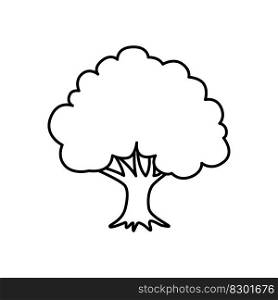 Tree icon vector design template