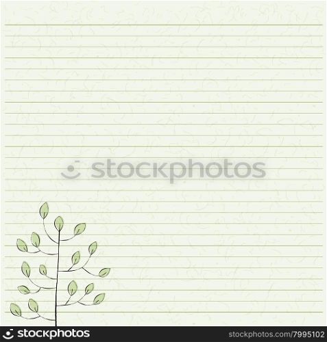 tree letter paper