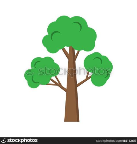 tree logo, icon vector design illustration