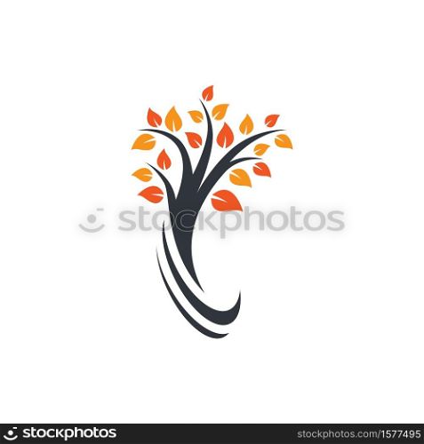 Tree logo images illustration design