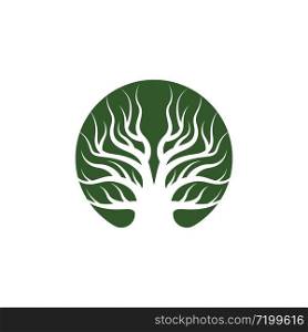 Tree logo template icon vector design