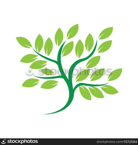 Tree logo template vector icon illustration