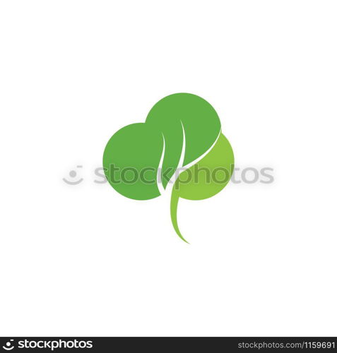 Tree logo template vector illustration