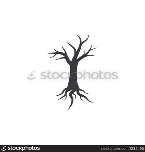 Tree logo template vector illustration