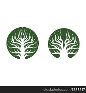 Tree logo template vector illustration icon design